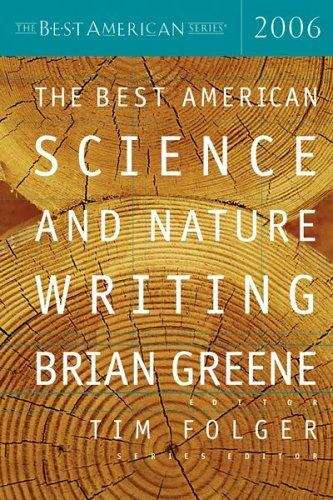 Book cover of The Best American Science and Nature Writing 2006