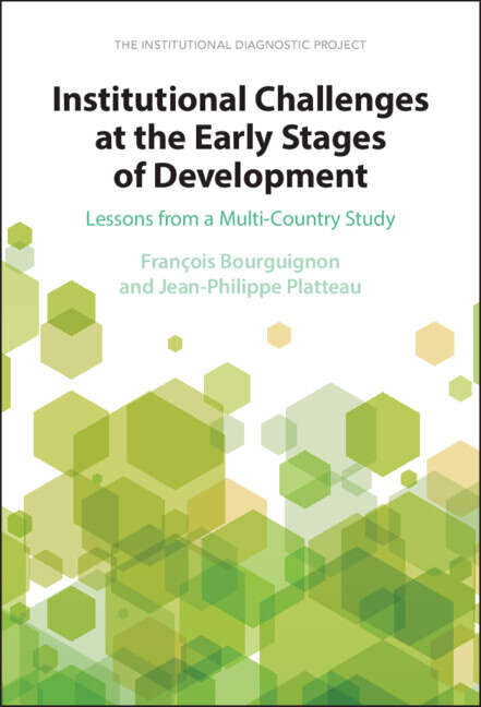 Book cover of Institutional Diagnostic Project: Institutional Challenges at the Early Stages of Development