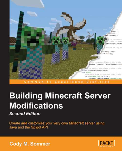 Book cover of Building Minecraft Server Modifications - Second Edition