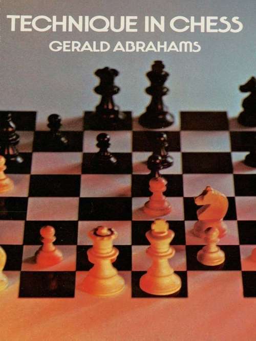 Book cover of Technique in Chess