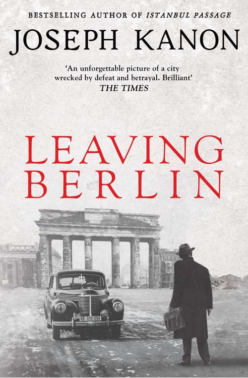 Book cover of Leaving Berlin