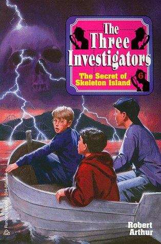 Book cover of The Secret of Skeleton Island (Alfred Hitchcock and the Three Investigators #6)