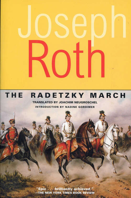 Book cover of The Radetzky March