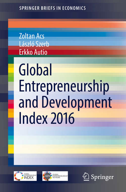 Cover image of Global Entrepreneurship and Development Index 2016