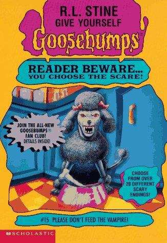 Book cover of Please Don't Feed the Vampire! (Give Yourself Goosebumps #15)