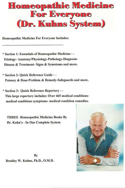 Book cover of Homeopathic Medicine For Everyone (Dr. Kuhns System)
