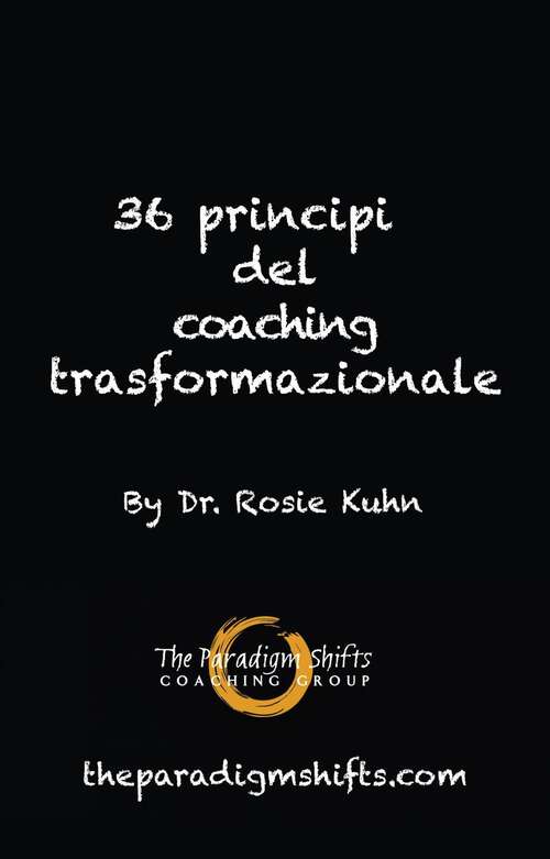 Book cover of 36 principi del coaching trasformazionale