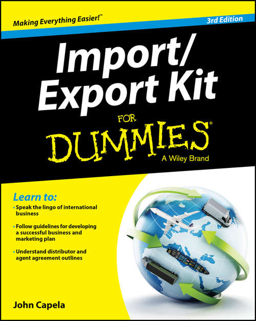 Book cover of Import / Export Kit For Dummies