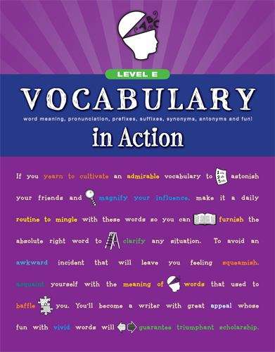 Book cover of Vocabulary in Action (Level E)
