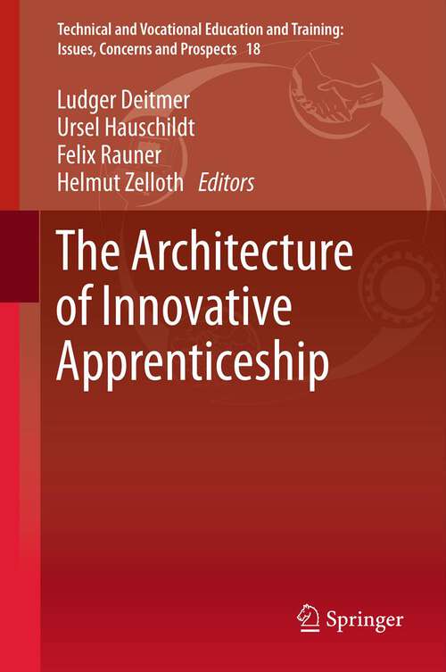 Book cover of The Architecture of Innovative Apprenticeship