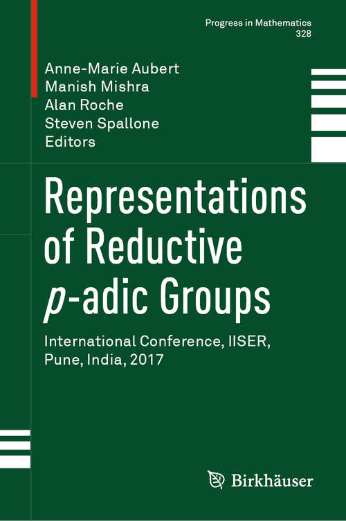 Representations of Reductive
          p
          -adic Groups