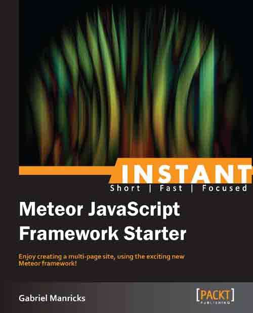 Book cover of Instant Meteor JavaScript Framework Starter