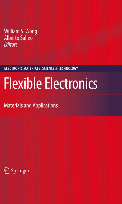 Book cover of Flexible Electronics