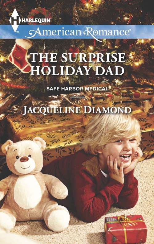 Book cover of The Surprise Holiday Dad