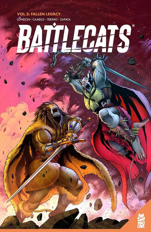 Book cover of Battlecats Vol. 2: Fallen Legacy (Battlecats)