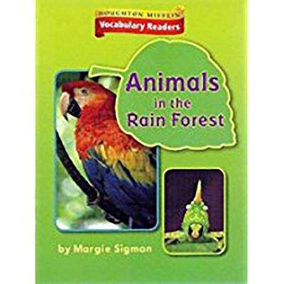 Book cover of Animals in the Rain Forest
