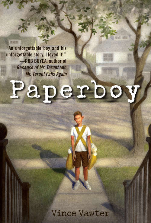 Book cover of Paperboy (Newbery Honor Ser.)