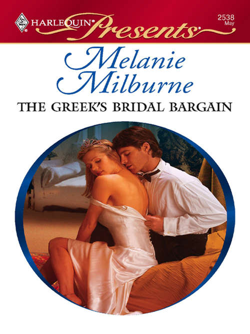 Book cover of The Greek's Bridal Bargain
