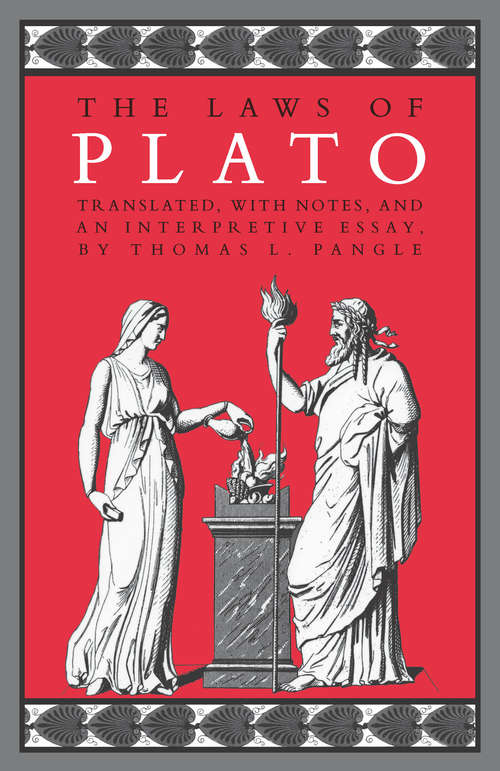 Book cover of The Laws of Plato