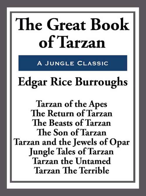 Book cover of The Great Book of Tarzan