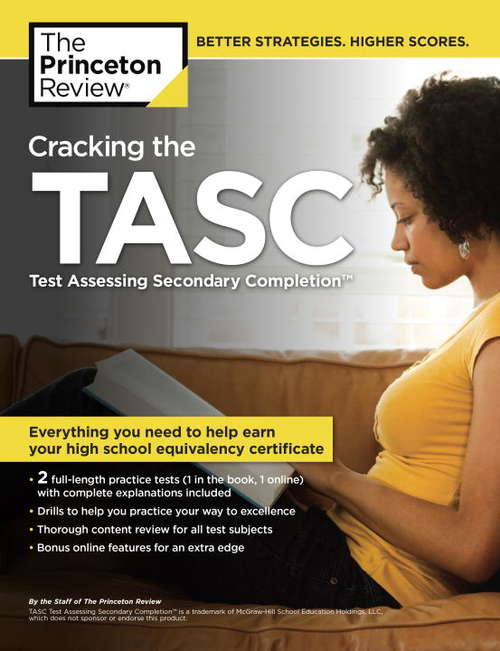 Book cover of Cracking the TASC (Test Assessing Secondary Completion)