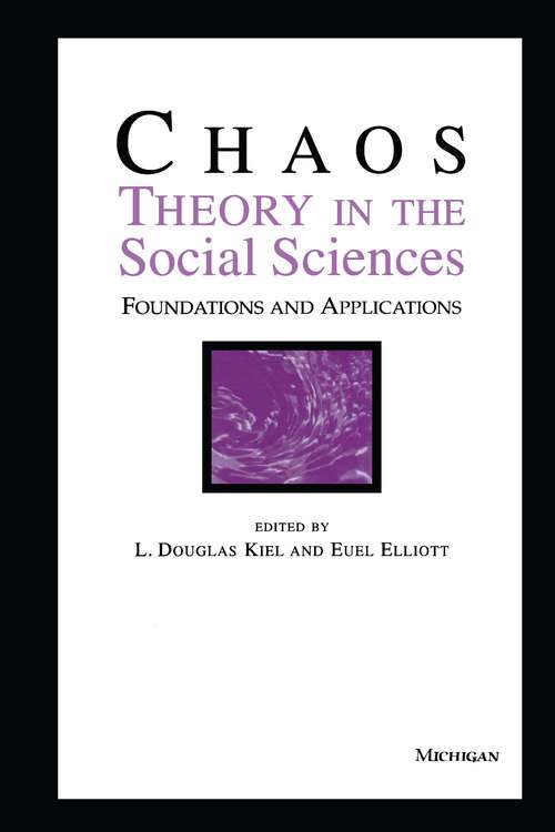 Book cover of Chaos Theory in the Social Sciences