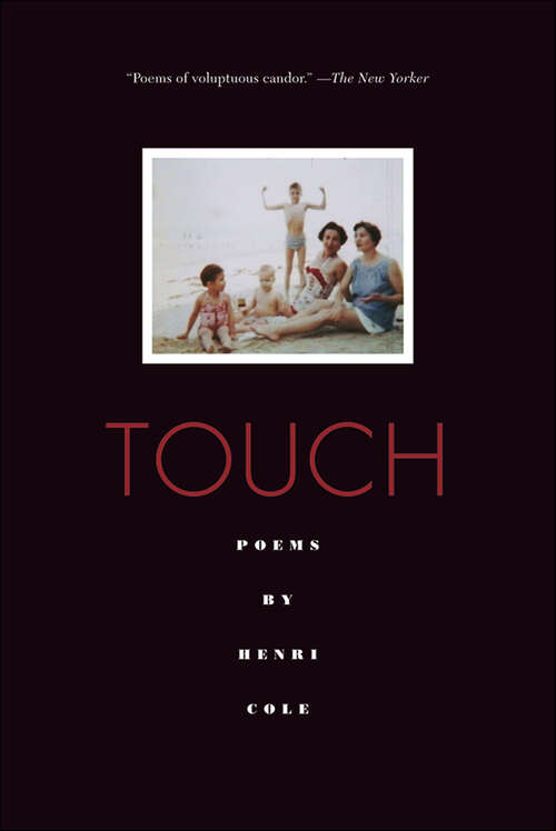 Book cover of Touch: Poems