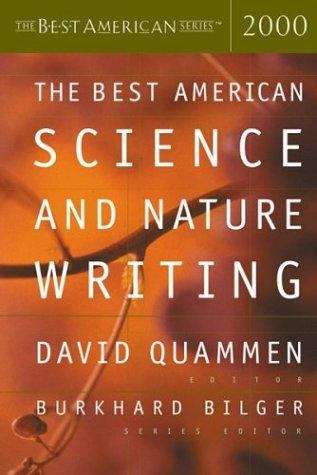 Book cover of The Best American Science and Nature Writing 2000