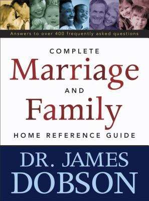 Book cover of Complete Marriage and Family Homes Reference Guide