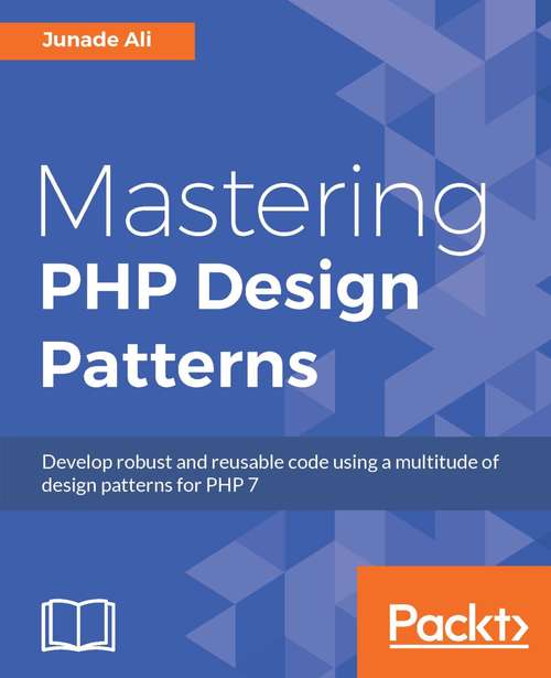Book cover of Mastering PHP Design Patterns