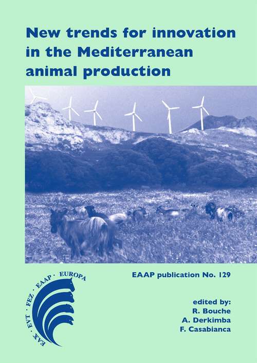 Book cover of New trends for innovation in the Mediterranean animal production