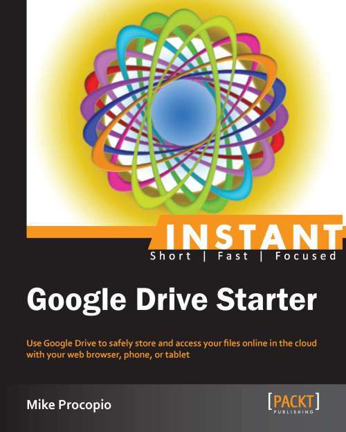 Book cover of Instant Google Drive Starter