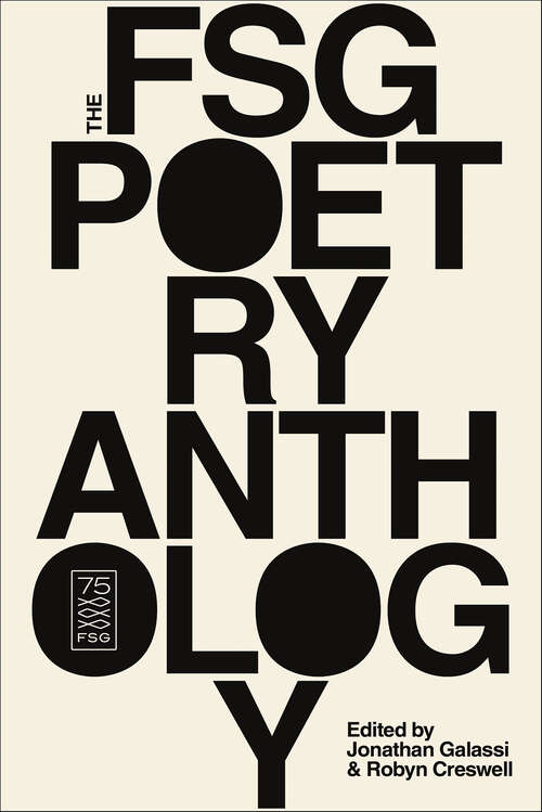 Book cover of The FSG Poetry Anthology