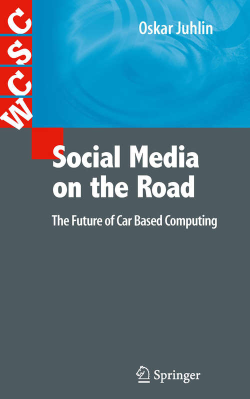 Book cover of Social Media on the Road