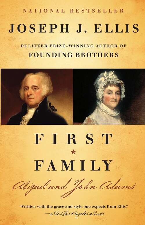 Book cover of First Family: Abigail and John Adams