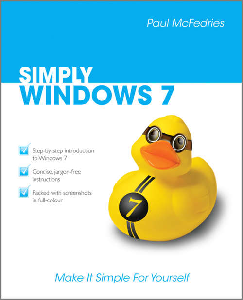 Book cover of Simply Windows 7
