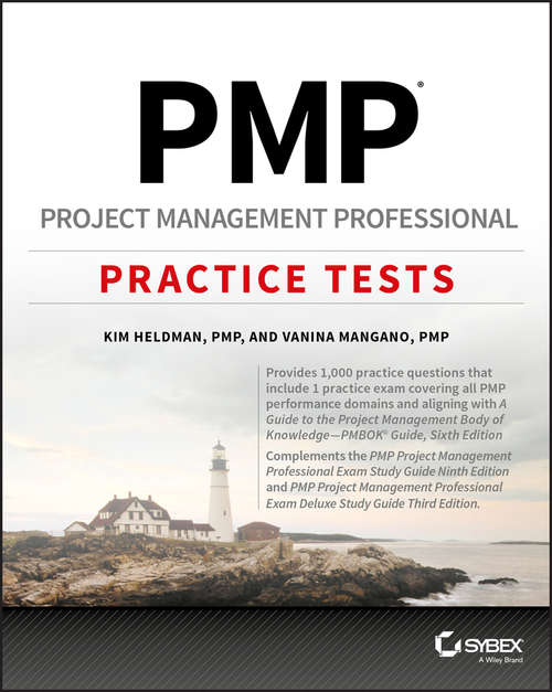 Book cover of PMP Project Management Professional Practice Tests: Project Management Professional Practice Tests