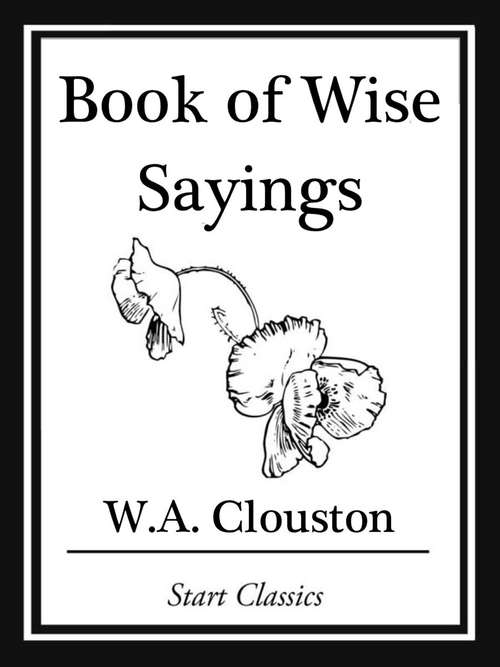 Book cover of Book of Wise Sayings