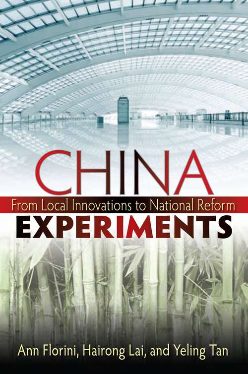 Book cover of China Experiments