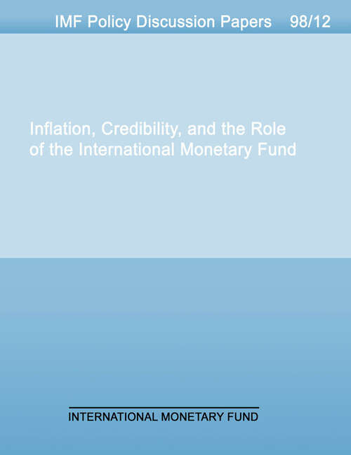 Book cover of IMF Paper on Policy Analysis and Assessment