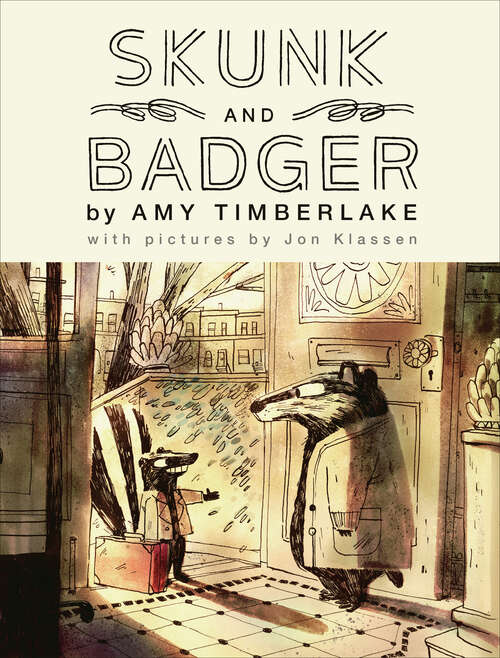 Book cover of Skunk and Badger (Skunk and Badger)