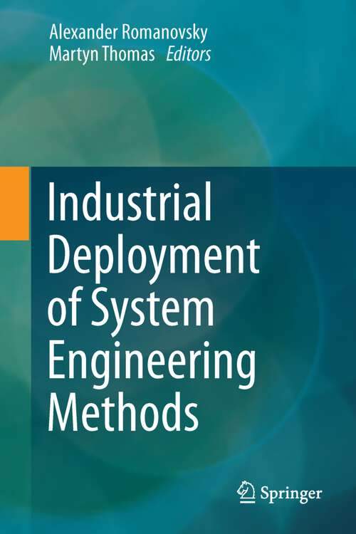 Book cover of Industrial Deployment of System Engineering Methods