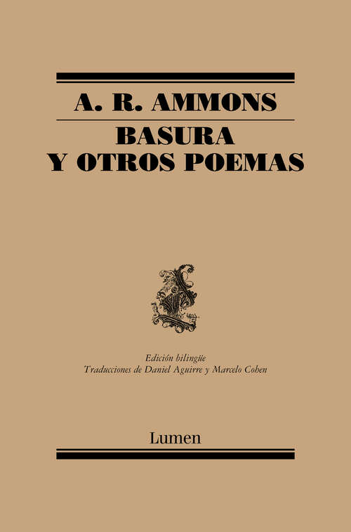 Book cover of Basura y otros poemas