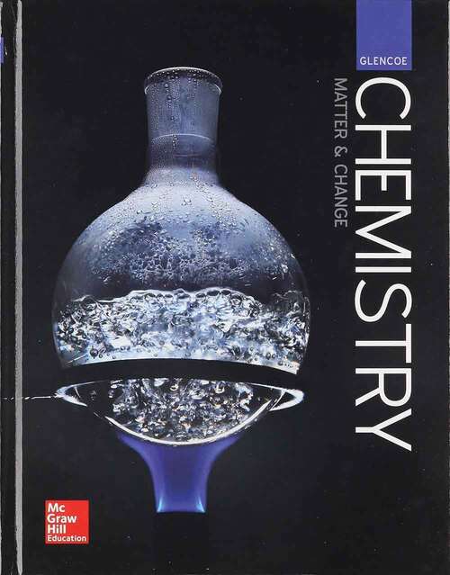 Book cover of Glencoe Chemistry: Matter & Change