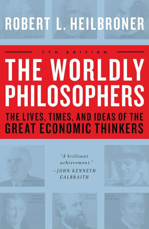 Book cover of The Worldly Philosophers