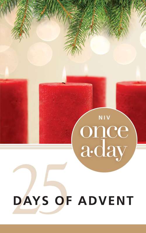 Book cover of Once-A-Day 25 Days of Advent Devotional