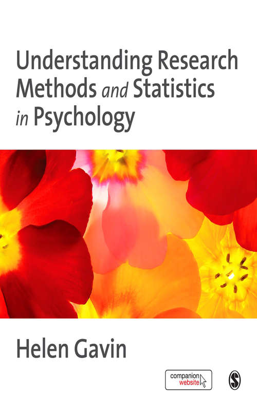 Book cover of Understanding Research Methods and Statistics in Psychology