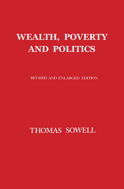 Book cover of Wealth, Poverty and Politics