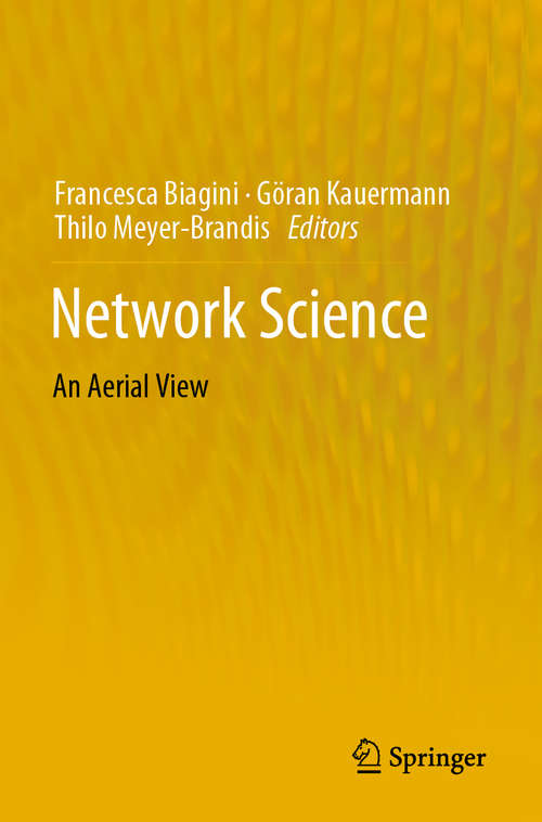 Book cover of Network Science: An Aerial View (1st ed. 2019)