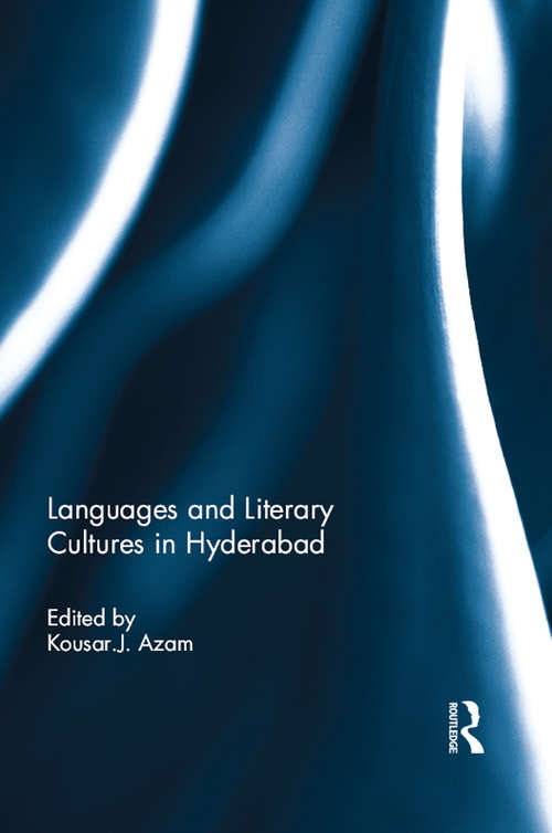 Book cover of Languages and Literary Cultures in Hyderabad